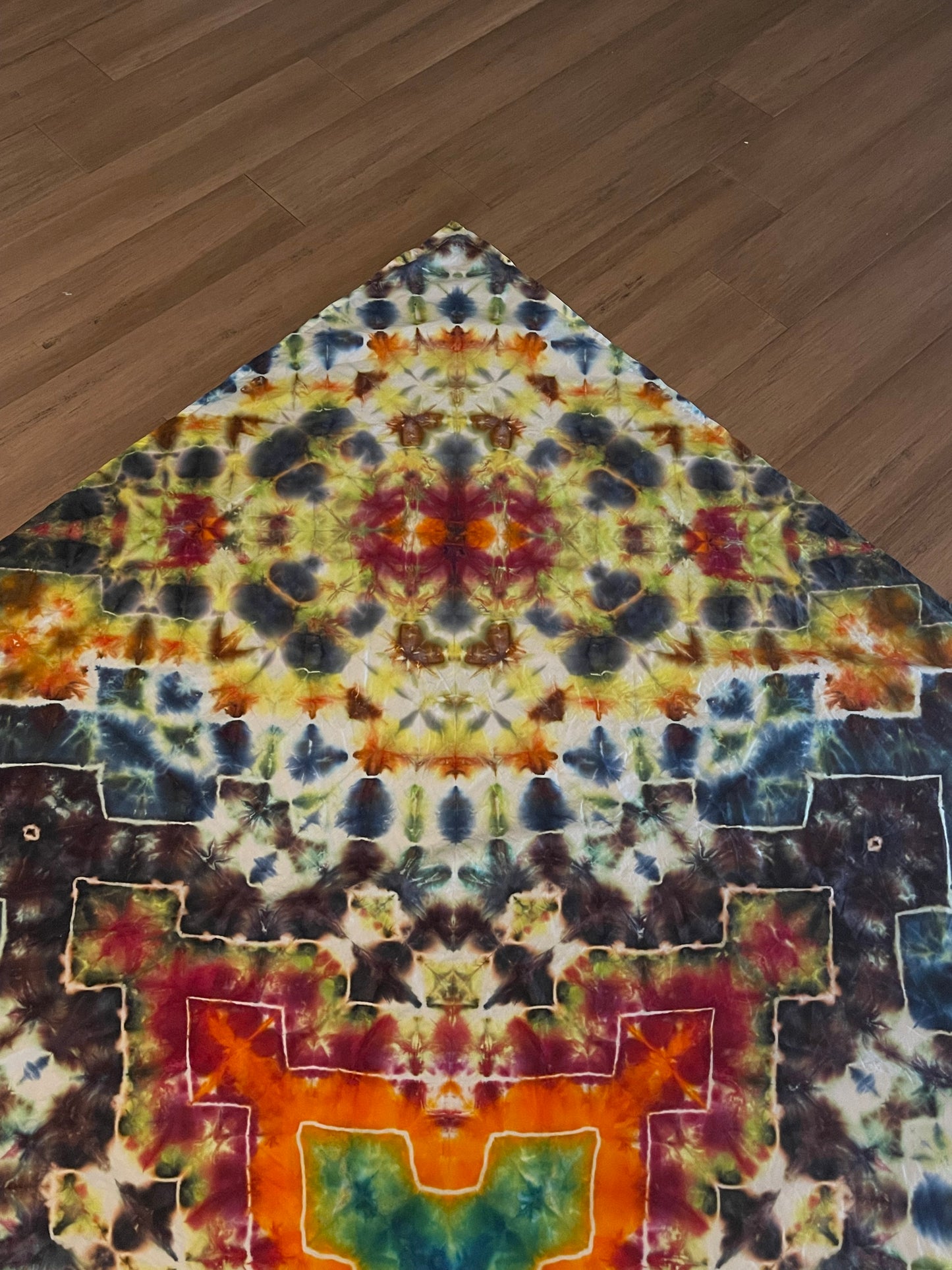 6x6 “HeatMap Glitch” Tapestry
