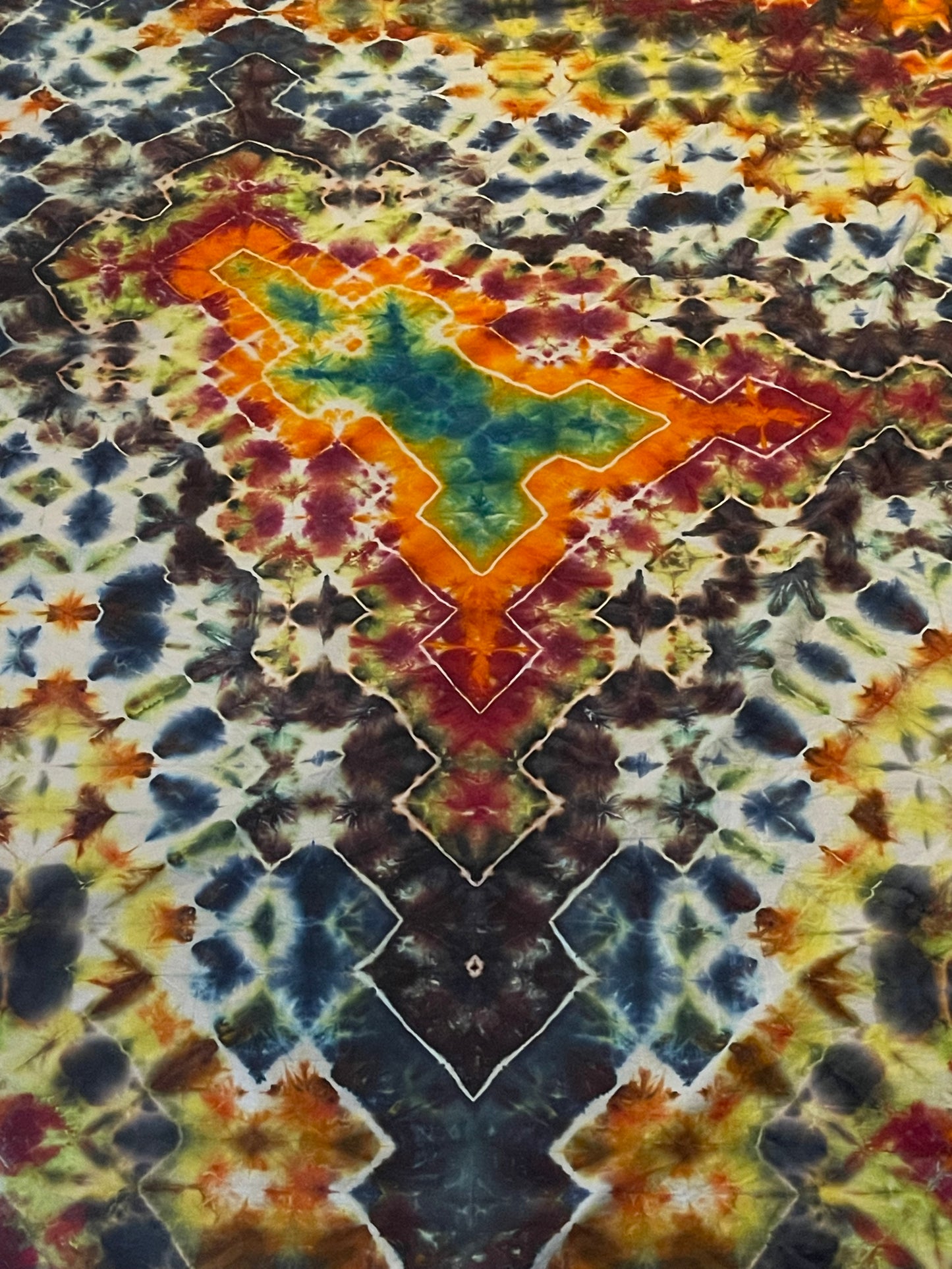 6x6 “HeatMap Glitch” Tapestry