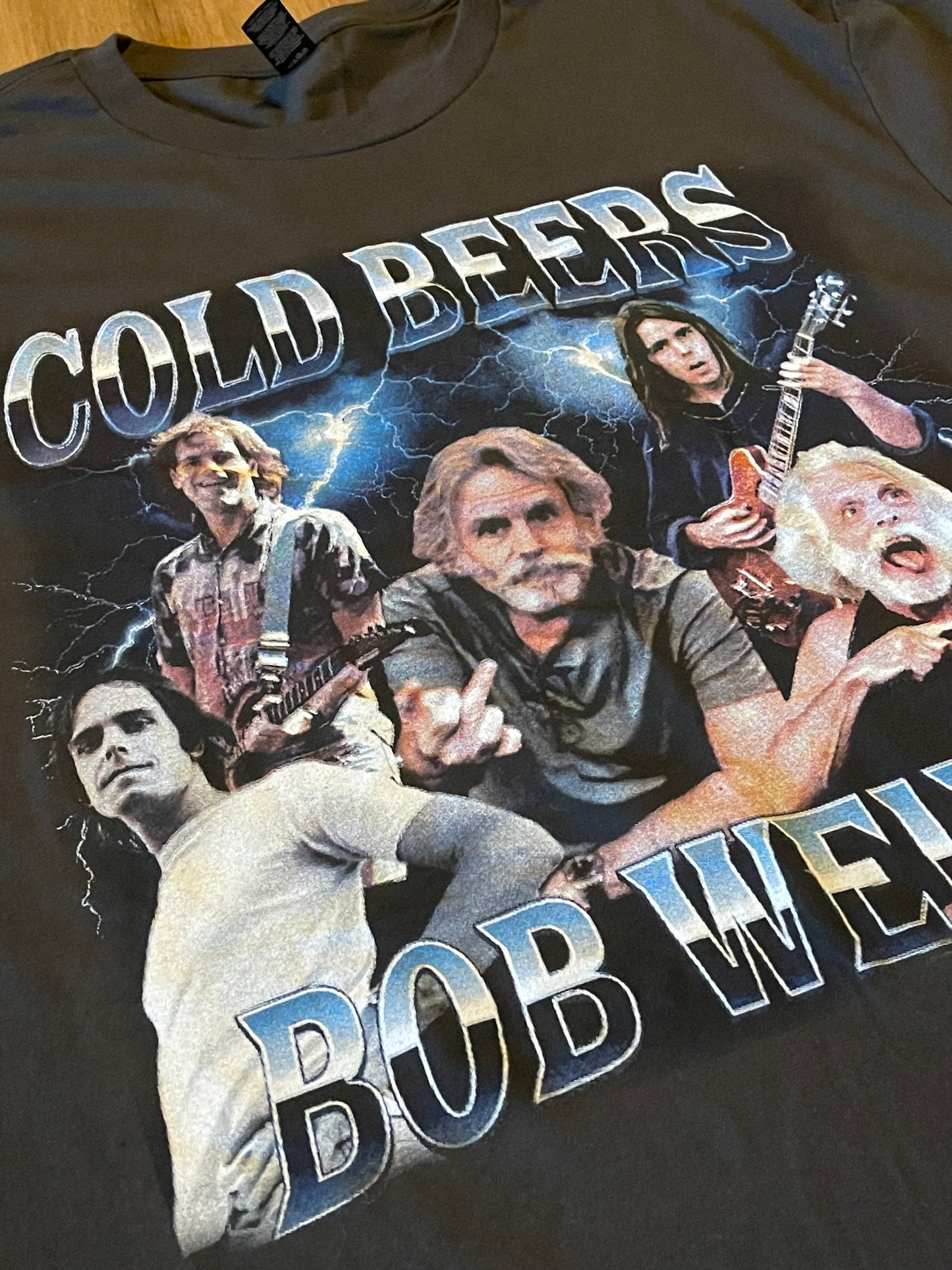 Cold Beers, Bob Weirs Dark Grey Size 2XL