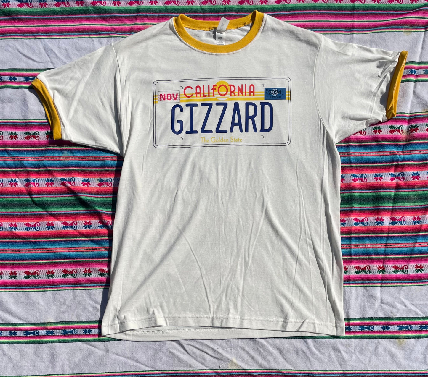 2024 California Gizzard Ringer Tee