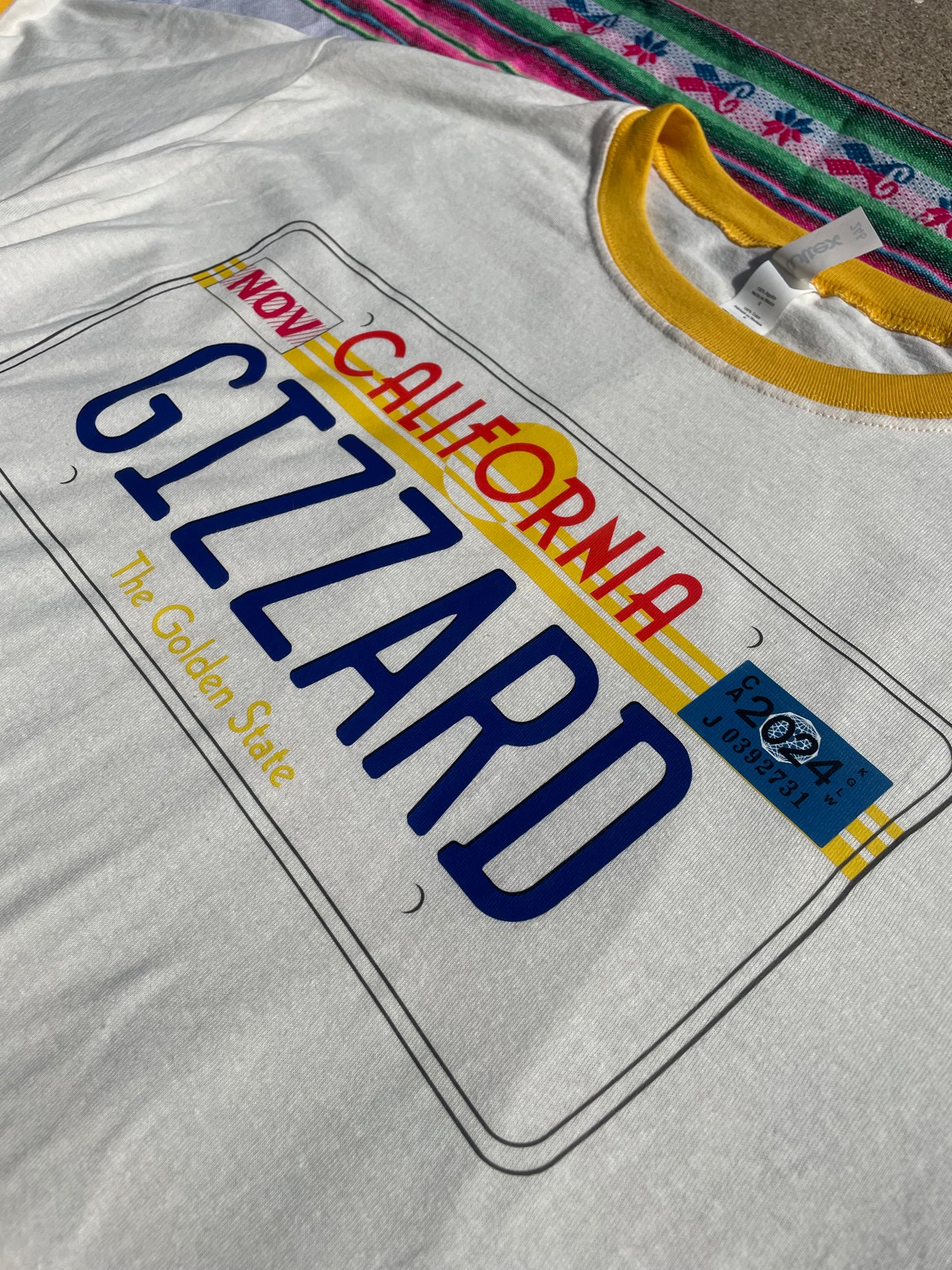 2024 California Gizzard Ringer Tee