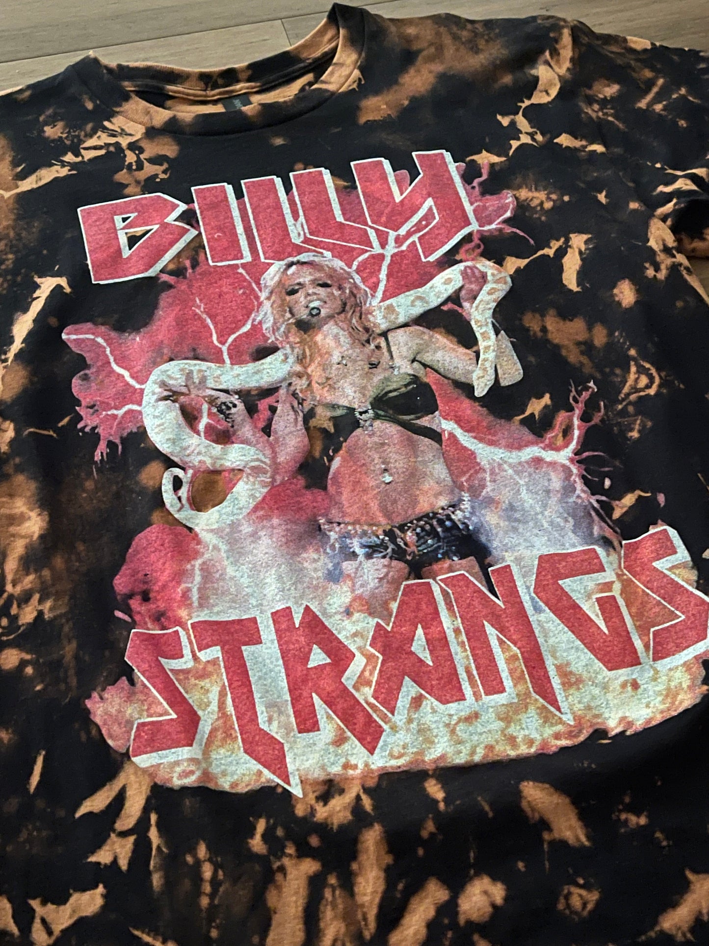 Britney MF’ Strangs Bleach Dye Size Large