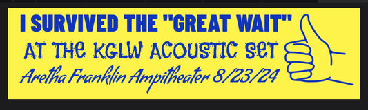 Great Wait Detroit Acoustic Sticker