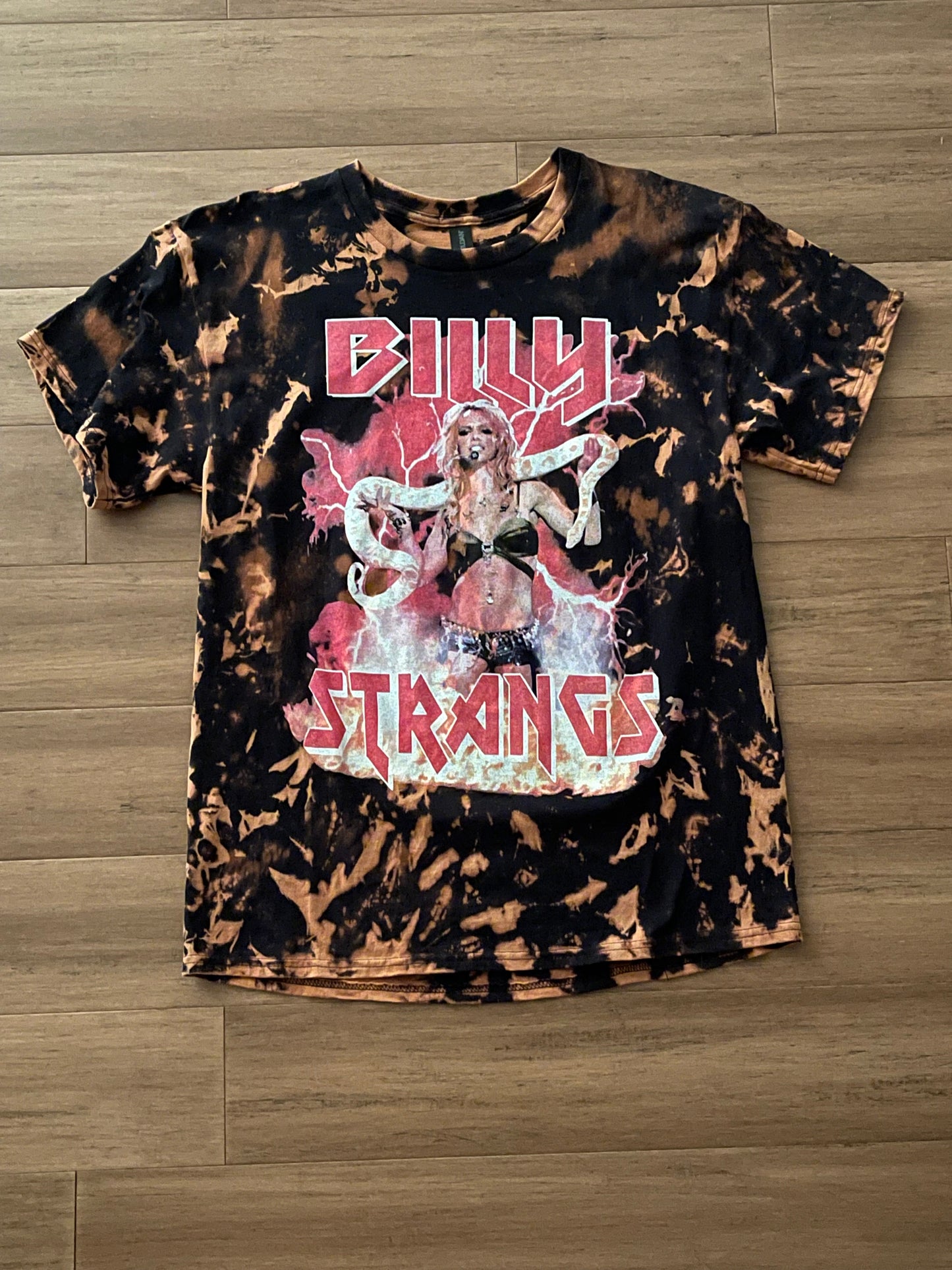 Britney MF’ Strangs Bleach Dye Size Large